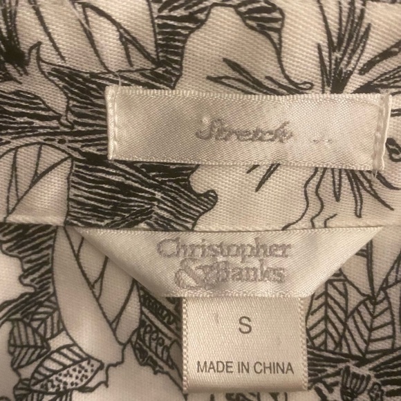 Christopher & Banks Monochrome Floral Blazer - Picture 7 of 10